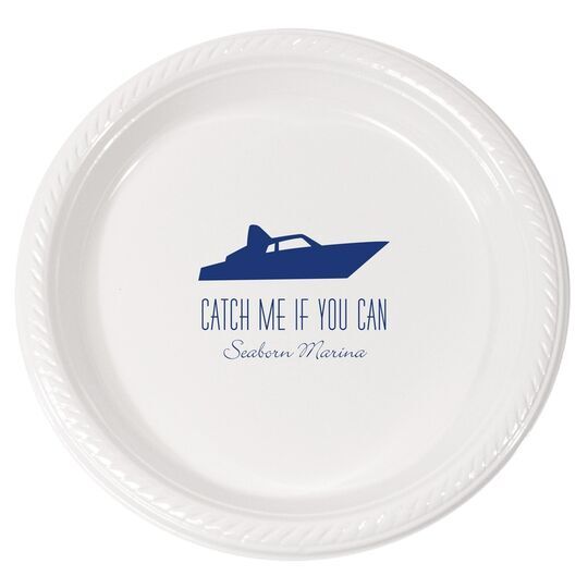 Speedboat Plastic Plates